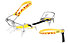 Grivel Ski Tour - Ski matic 2.0 - ramponi ghiaccio, Aluminium/Yellow