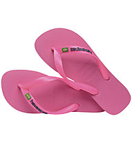 Havaianas Brasil Logo Neon - infradito - donna, Pink