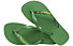 Havaianas Brasil Logo Neon - Badelatschen - Damen, Green/Yellow