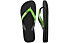 Havaianas Brasil Mix - infradito - uomo, Black/Green