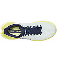 HOKA Mach 4 - scarpe running performance - uomo, White/Yellow/Blue