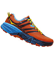 HOKA Speedgoat 3 - scarpe trail running - uomo, Orange/Light Blue