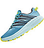 HOKA Speedgoat 4 - scarpe trail running - donna, Light Blue/Yellow