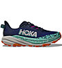 HOKA W Speedgoat 6 - scarpe trail running - donna, Blue/Orange