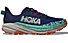 HOKA W Speedgoat 6 - scarpe trail running - donna, Blue/Orange