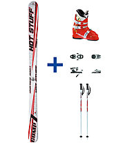 Hot Stuff Comp 7 JR Set: Ski+Bindung+Skischuhe+Skistock