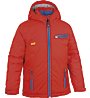 Hot Stuff Padded Jacket Boy Kinder Skijacke mit Kapuze, Fery Red