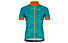 Hot Stuff Race - maglia ciclismo - uomo, Green/Orange