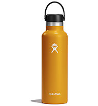 Hydro Flask 21 oz Standard Flex Straw Cap - borraccia, Orange