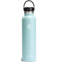 Hydro Flask Standard Mouth 0,709 L - borraccia, Light Blue/White