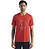 Icebreaker Merino Tech Lite II SS Canopy C - T-shirt - uomo, Red