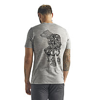 Icebreaker M Tech Lite SS Crewe Nomad For - T-shirt - uomo, Grey