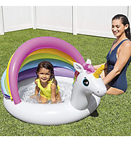 Intex Piscina Baby Pool Unicorno - piscina gonfiabile, White