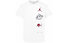 Nike Jordan Air Globe Jr - T-Shirt - Jungs, White