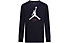 Nike Jordan Baseline Flight Jr - Langarmshirt - Kinder , Black