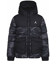 Nike Jordan Faux Down Jr - Freizeitjacke - Kinder, Black/Grey