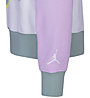 Nike Jordan Swoosh Wrap - felpa con cappuccio - ragazza, White/Pink/Green
