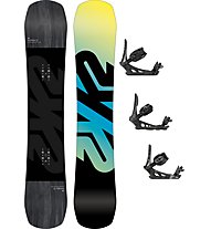 K2 Set Snowboard Afterblack + Snowboard-Bindung