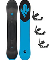 K2 Set Snowboard Broadcast + Snowboard-Bindung
