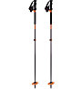 K2 Lockjaw Carbon Plus - bastoncini scialpinismo, Orange/Black