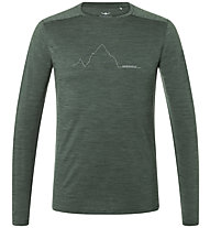 Kaikkialla Kunes M L/S - maglia manica lunga - uomo, Green