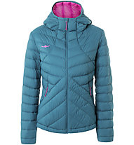 Kaikkialla Nikkala W Jkt - Daunenjacke - Damen , Blue/Pink