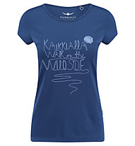 Kaikkialla Ulpu - T-shirt trekking - donna, Blue