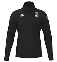 Kappa 6CENTO 687BK US M felpa in pile uomo Sportler