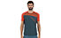 Karpos Croda Rossa - T-shirt - uomo, Orange/Blue