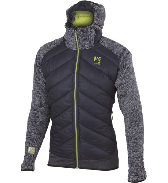 Karpos Marmarole Giacca con Cappuccio Uomo, Midnight Diva Blue - Bike Sport Adventure