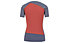 Karpos Nuvolau W - T-shirt trekking - donna, Orange/Blue