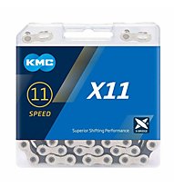 KMC X11 - Fahrradkette, Silver/Black