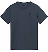 Knowledge Cotton Loke M - T-shirt - uomo, Dark Blue