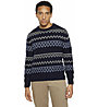 Knowledge Cotton Maglione M - uomo, Dark Blue 