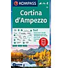 Kompass Karte N.55: Cortina D'Ampezzo - 1:50.000/1:25.000, 1:50.000 / 1:25.000