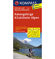 Kompass Carta Nr.3304 Kaisergebirge, Kitzbüheler Alpen 1:70.000, 1:70.000