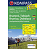 Kompass Karte Nr. 57 Bruneck - Toblach, 1:50.000