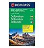 Kompass Carta N° 672 Dolomiti - Set di 4 carte, 1: 35.000