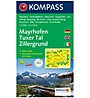 Kompass Carta N.037: Mayrhofen, Tuxer Tal, Zillergrund 1:25.000, 1:25.000
