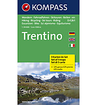 Kompass Trentino - Set 3 carte N.683, 1:50.000