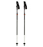 Komperdell Carbon Trail Stick Vario Compact - Trekkingstöcke Trailrunning, Black/Red