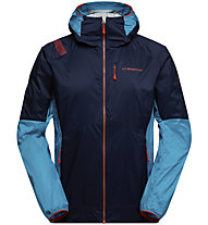 La Sportiva Across Lite M - giacca trekking - uomo, Dark Blue/Light Blue