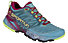 La Sportiva Akasha II - scarpe trail running - donna, Light Blue/Pink/Green