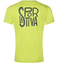 La Sportiva  Back Logo M - T-Shirt - Herren, Light Green