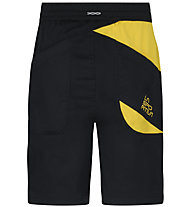 La Sportiva Bleauser - pantaloni corti arrampicata - uomo, Black/Yellow