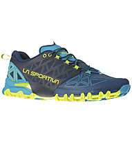 La Sportiva Bushido II - scarpe trail running - uomo, Blue/Green