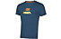 La Sportiva Cinquecento M - T-shirt - uomo, Blue/Orange/Yellow