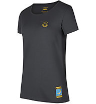 La Sportiva Climbing on the Moon - T-Shirt - Damen, Dark Grey