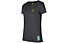 La Sportiva Climbing on the Moon - T-Shirt - donna, Dark Grey