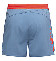 La Sportiva Comp W - pantaloni corti arrampicata - donna, Light Blue/Red